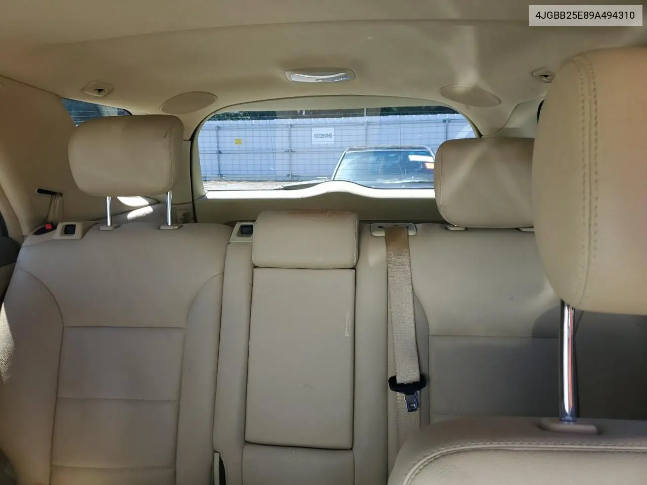 2009 Mercedes-Benz Ml VIN: 4JGBB25E89A494310 Lot: 62751545