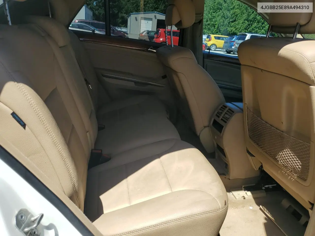 2009 Mercedes-Benz Ml VIN: 4JGBB25E89A494310 Lot: 62751545