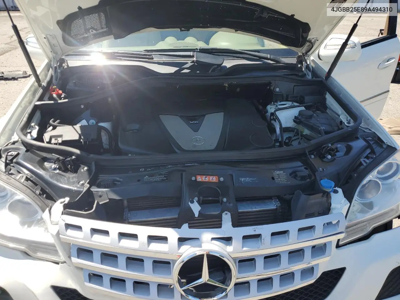 2009 Mercedes-Benz Ml VIN: 4JGBB25E89A494310 Lot: 62751545