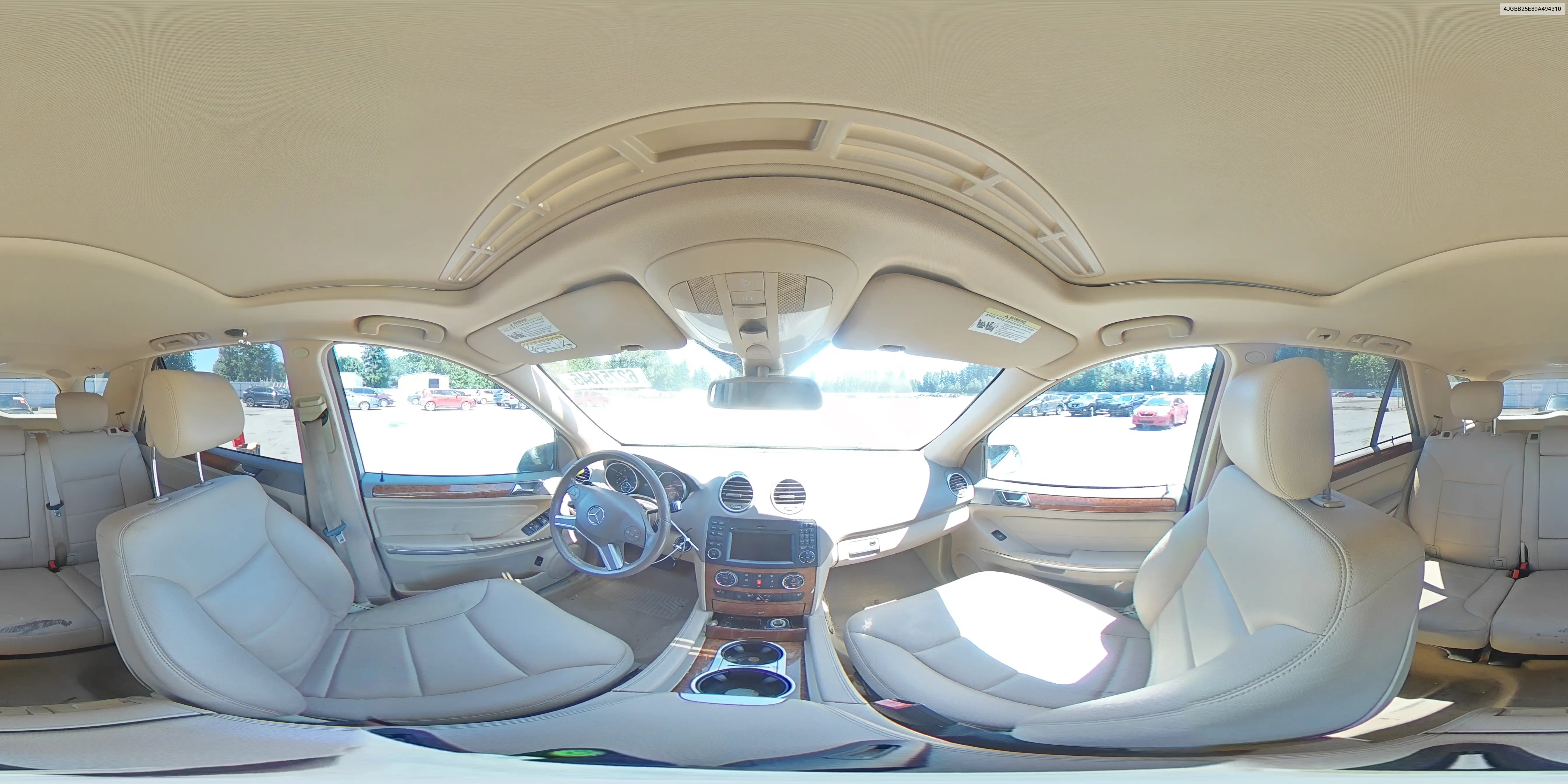 2009 Mercedes-Benz Ml VIN: 4JGBB25E89A494310 Lot: 62751545
