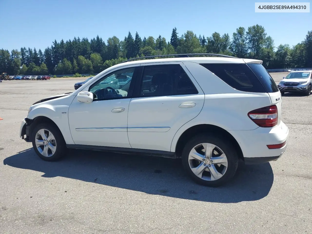 2009 Mercedes-Benz Ml VIN: 4JGBB25E89A494310 Lot: 62751545