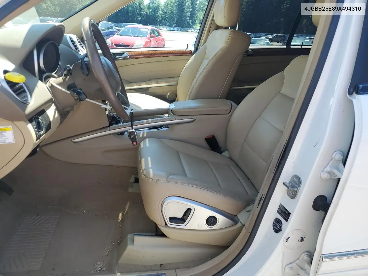 2009 Mercedes-Benz Ml VIN: 4JGBB25E89A494310 Lot: 62751545