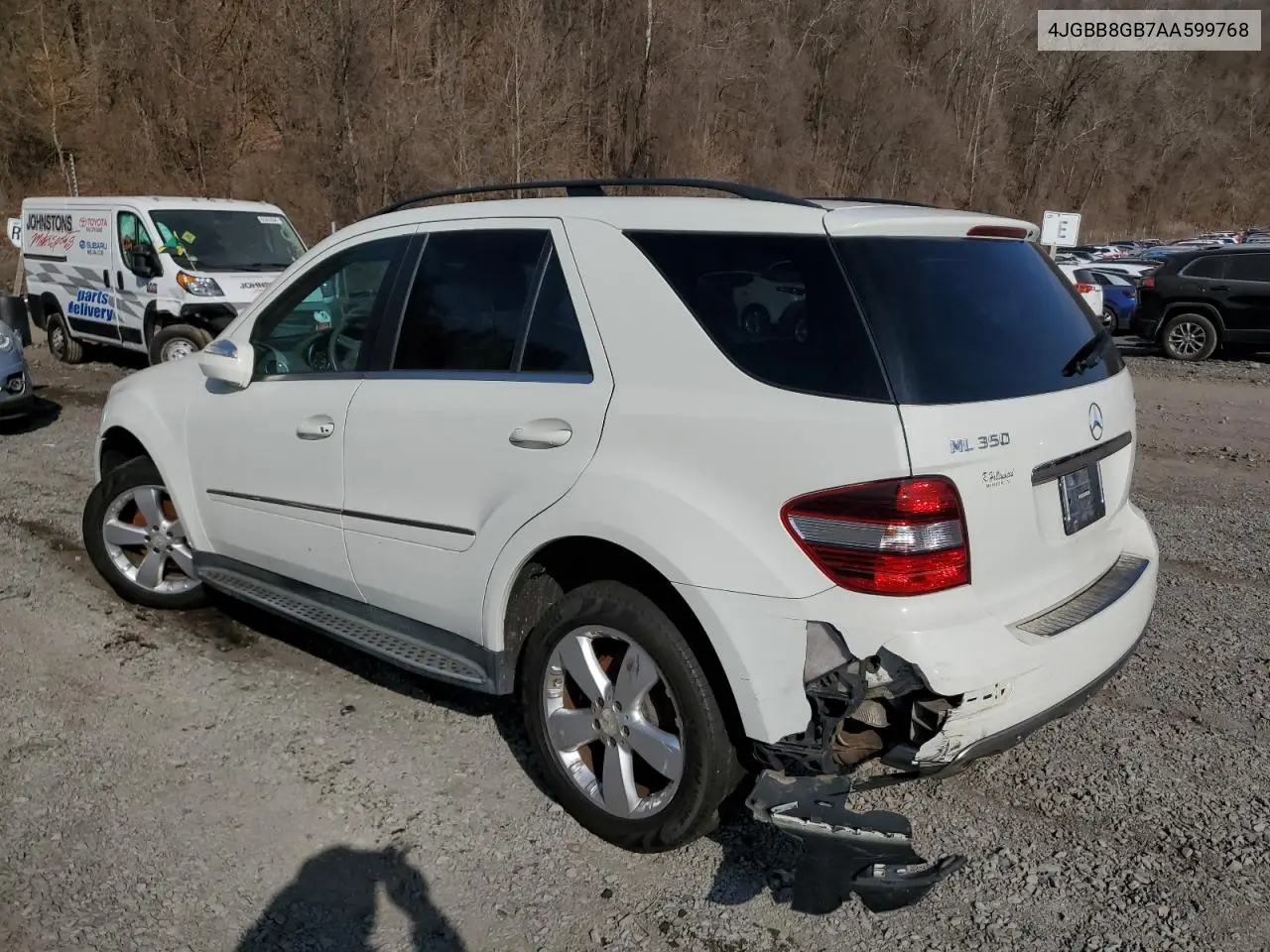 2010 Mercedes-Benz Ml 350 4Matic VIN: 4JGBB8GB7AA599768 Lot: 47862855