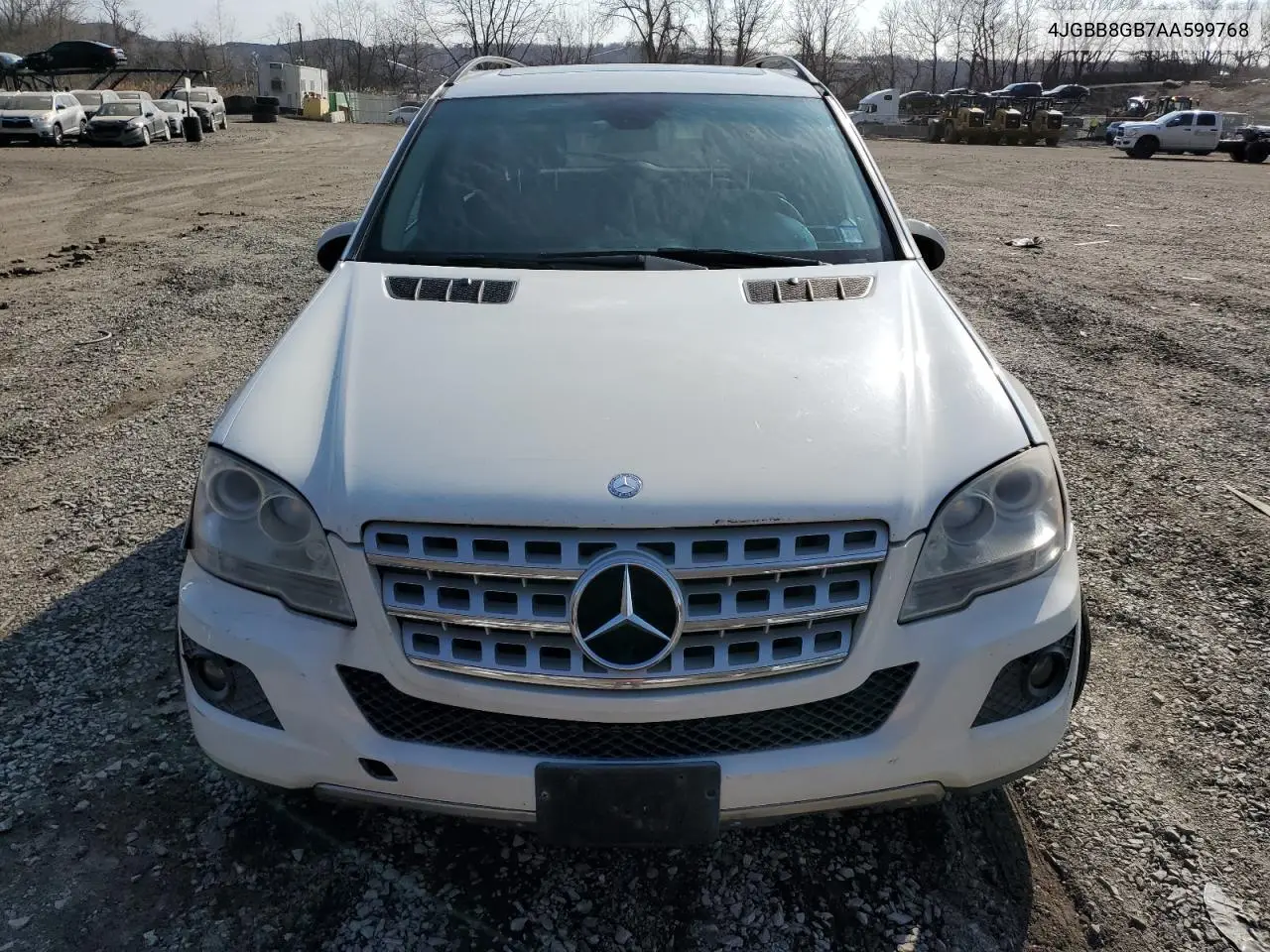 2010 Mercedes-Benz Ml 350 4Matic VIN: 4JGBB8GB7AA599768 Lot: 47862855