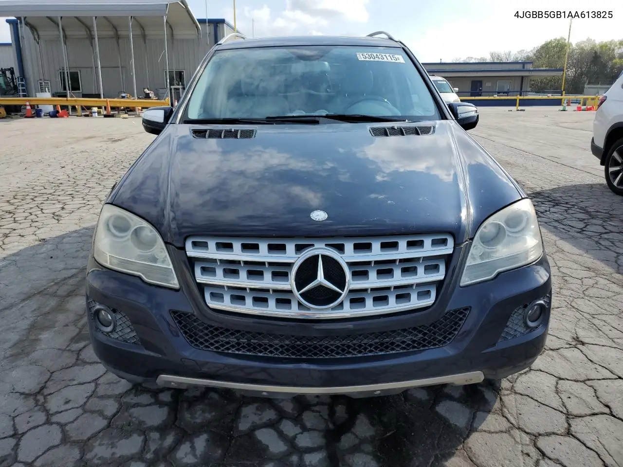 2010 Mercedes-Benz Ml 350 VIN: 4JGBB5GB1AA613825 Lot: 53043115