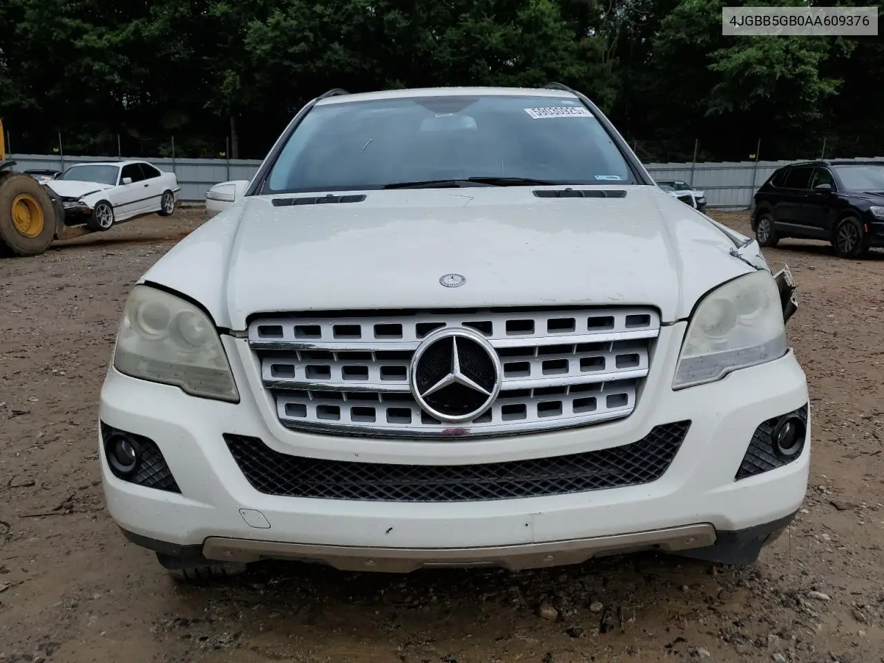 2010 Mercedes-Benz Ml 350 VIN: 4JGBB5GB0AA609376 Lot: 59030925
