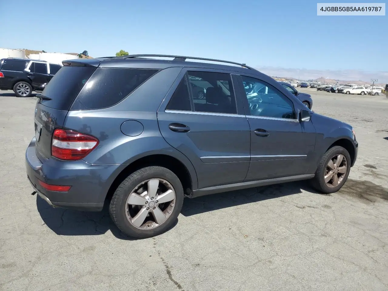 2010 Mercedes-Benz Ml 350 VIN: 4JGBB5GB5AA619787 Lot: 62132185