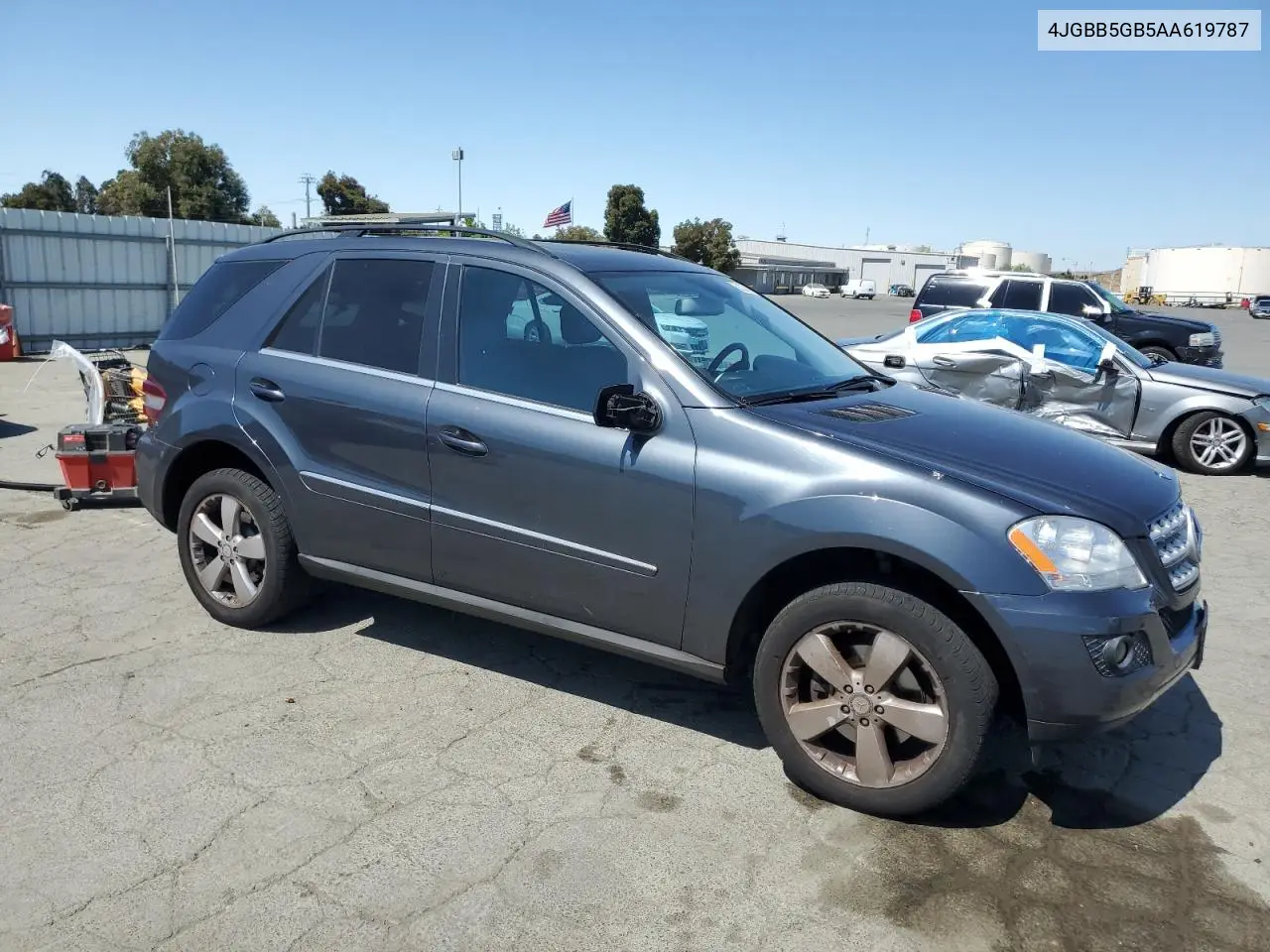 2010 Mercedes-Benz Ml 350 VIN: 4JGBB5GB5AA619787 Lot: 62132185