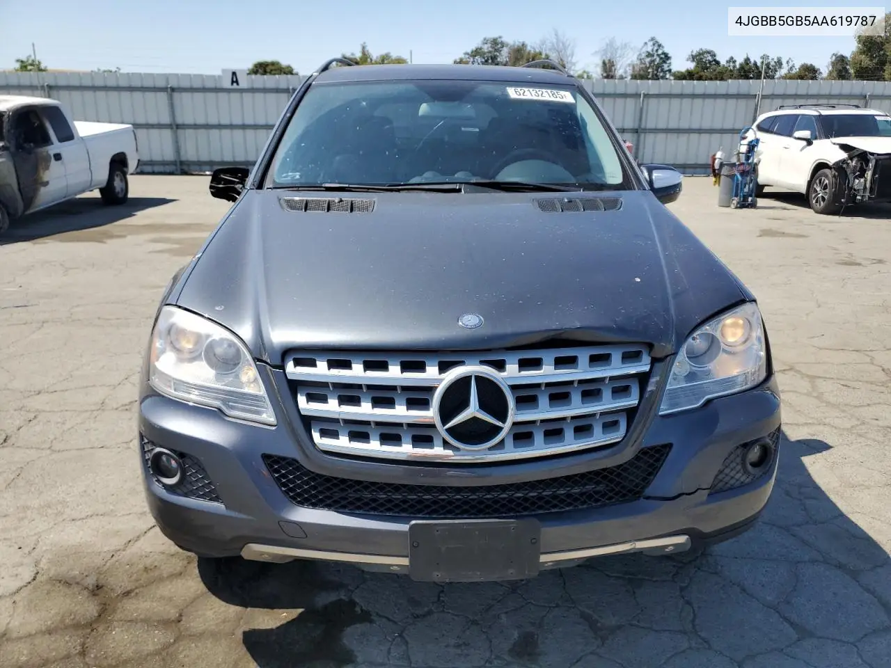 2010 Mercedes-Benz Ml 350 VIN: 4JGBB5GB5AA619787 Lot: 62132185