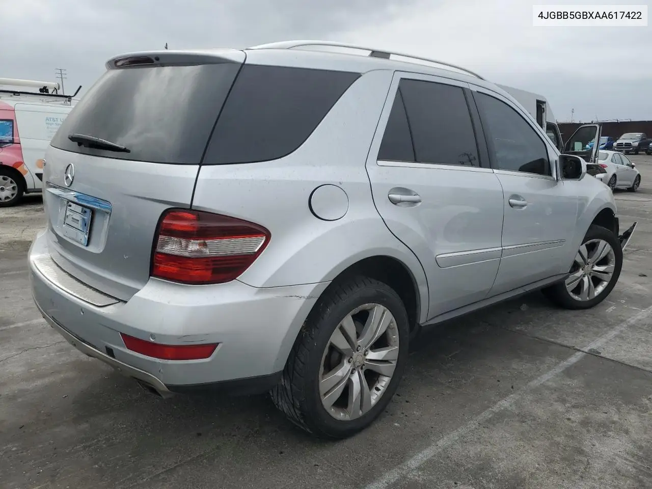 2010 Mercedes-Benz Ml 350 VIN: 4JGBB5GBXAA617422 Lot: 62193205