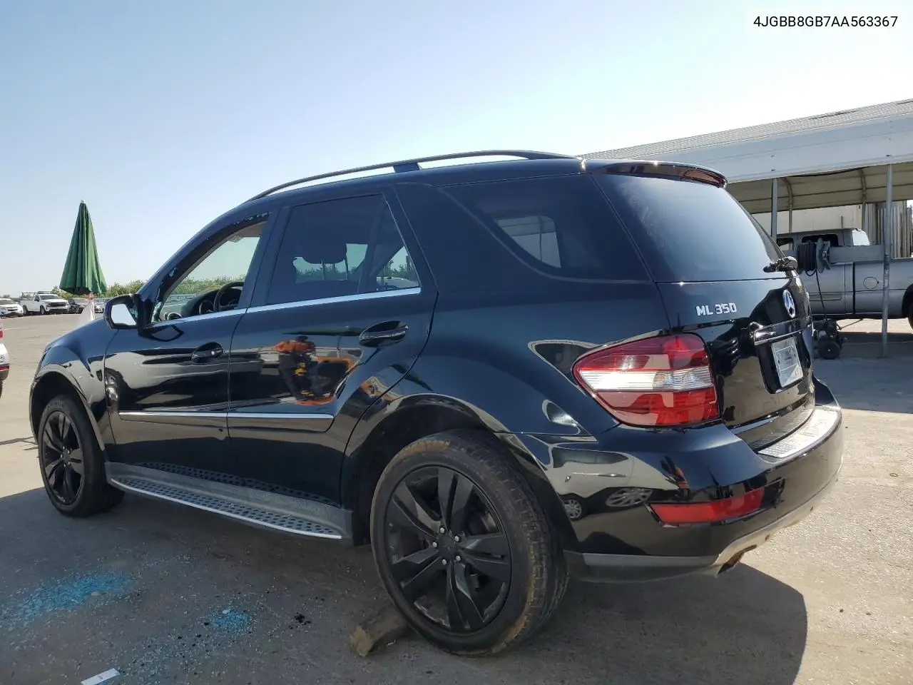 2010 Mercedes-Benz Ml 350 4Matic VIN: 4JGBB8GB7AA563367 Lot: 62546475