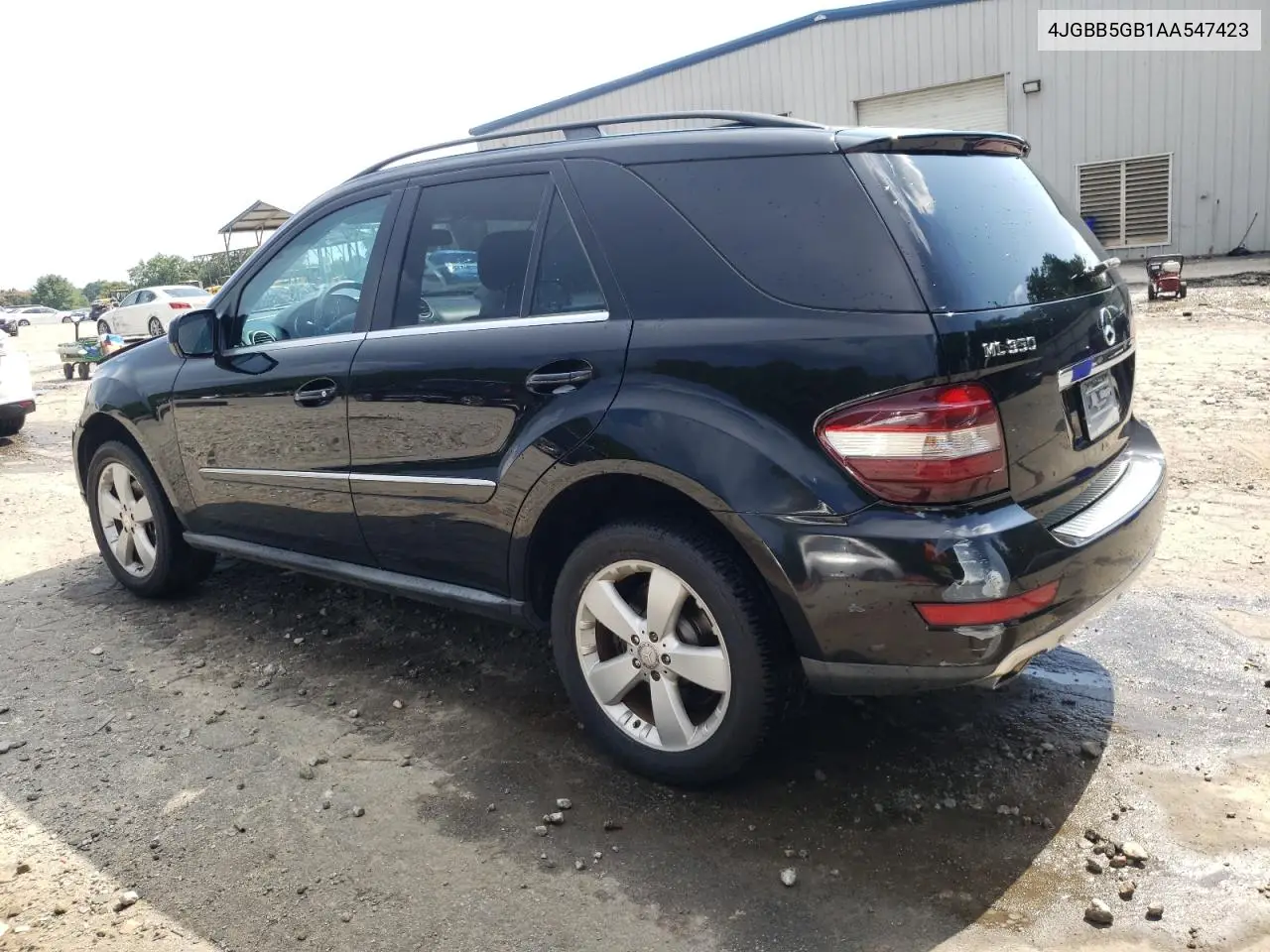 2010 Mercedes-Benz Ml 350 VIN: 4JGBB5GB1AA547423 Lot: 62597715