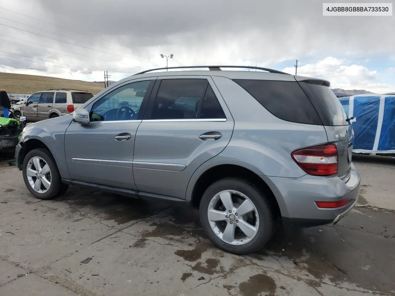 2011 Mercedes-Benz Ml 350 4Matic VIN: 4JGBB8GB8BA733530 Lot: 48732945