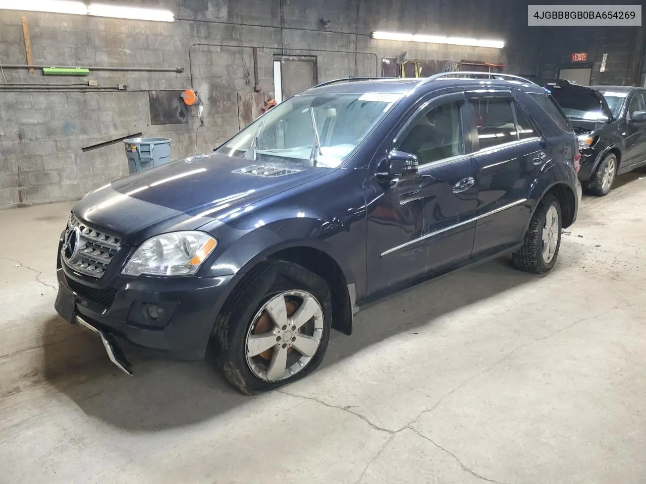 2011 Mercedes-Benz Ml 350 4Matic VIN: 4JGBB8GB0BA654269 Lot: 50195325