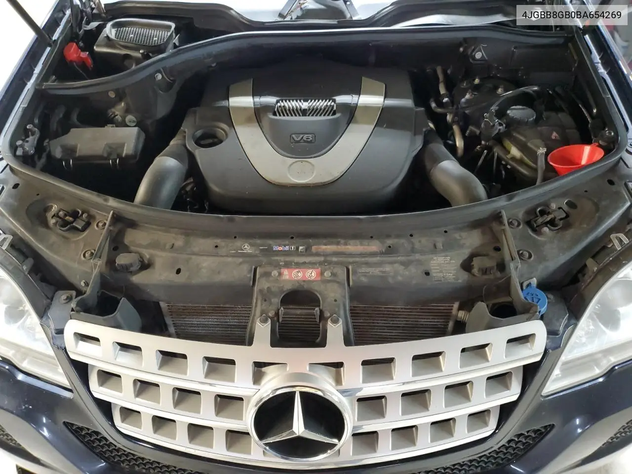 2011 Mercedes-Benz Ml 350 4Matic VIN: 4JGBB8GB0BA654269 Lot: 50195325