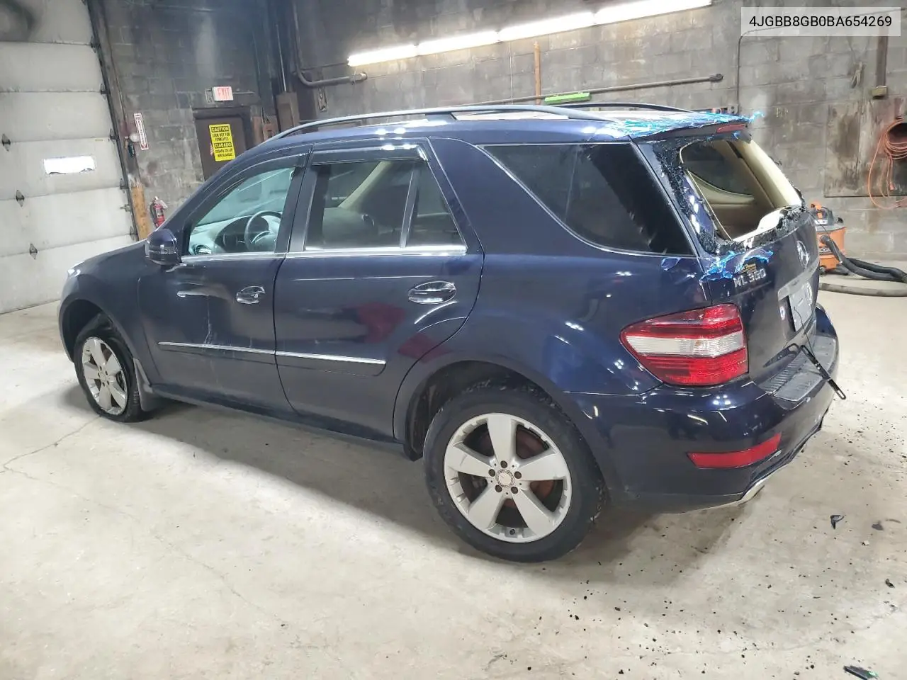 2011 Mercedes-Benz Ml 350 4Matic VIN: 4JGBB8GB0BA654269 Lot: 50195325