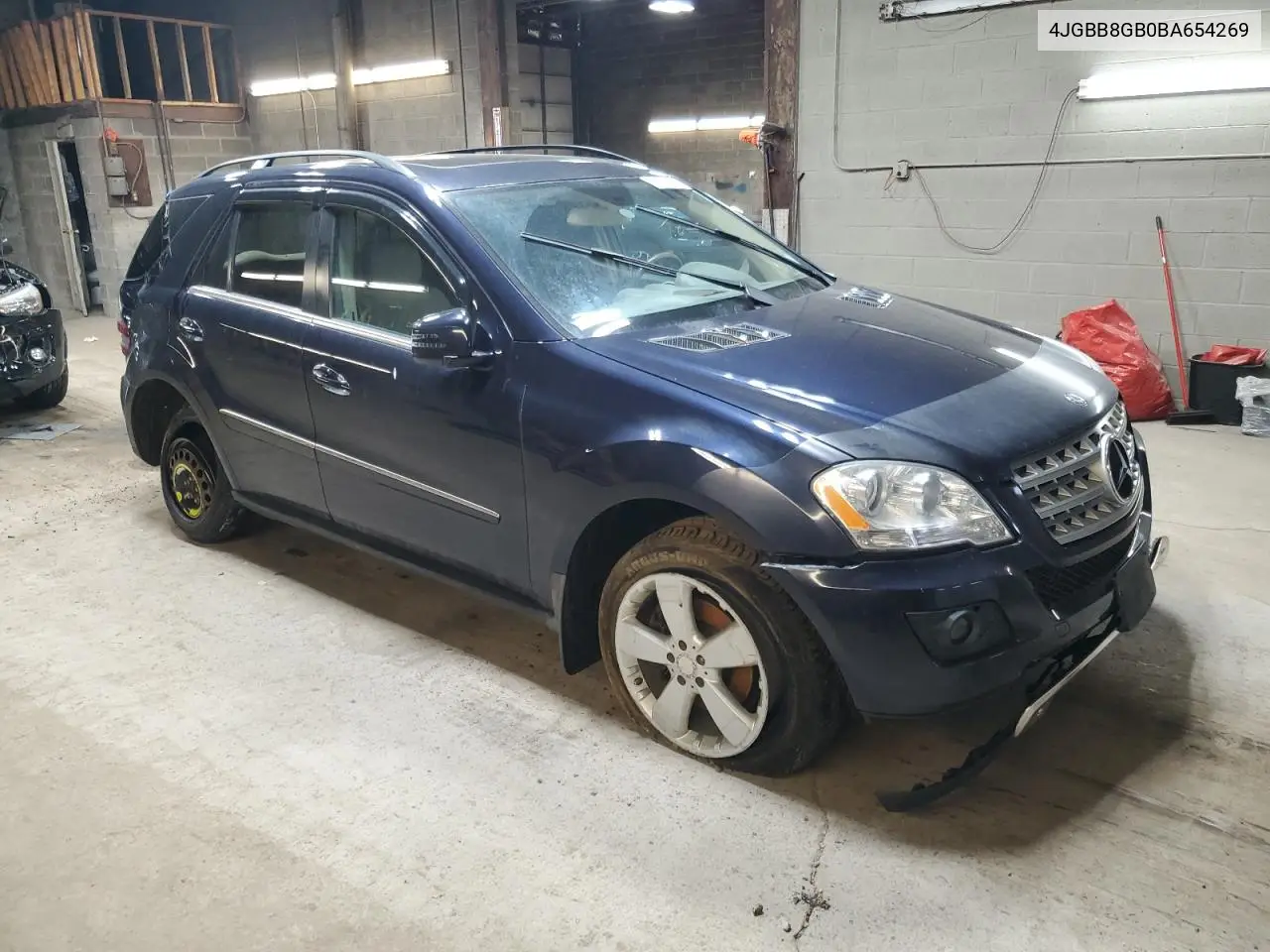 2011 Mercedes-Benz Ml 350 4Matic VIN: 4JGBB8GB0BA654269 Lot: 50195325
