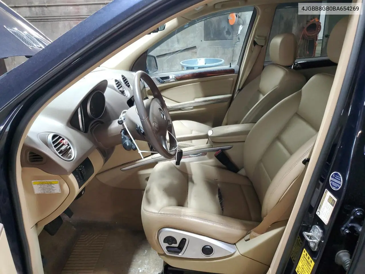 2011 Mercedes-Benz Ml 350 4Matic VIN: 4JGBB8GB0BA654269 Lot: 50195325