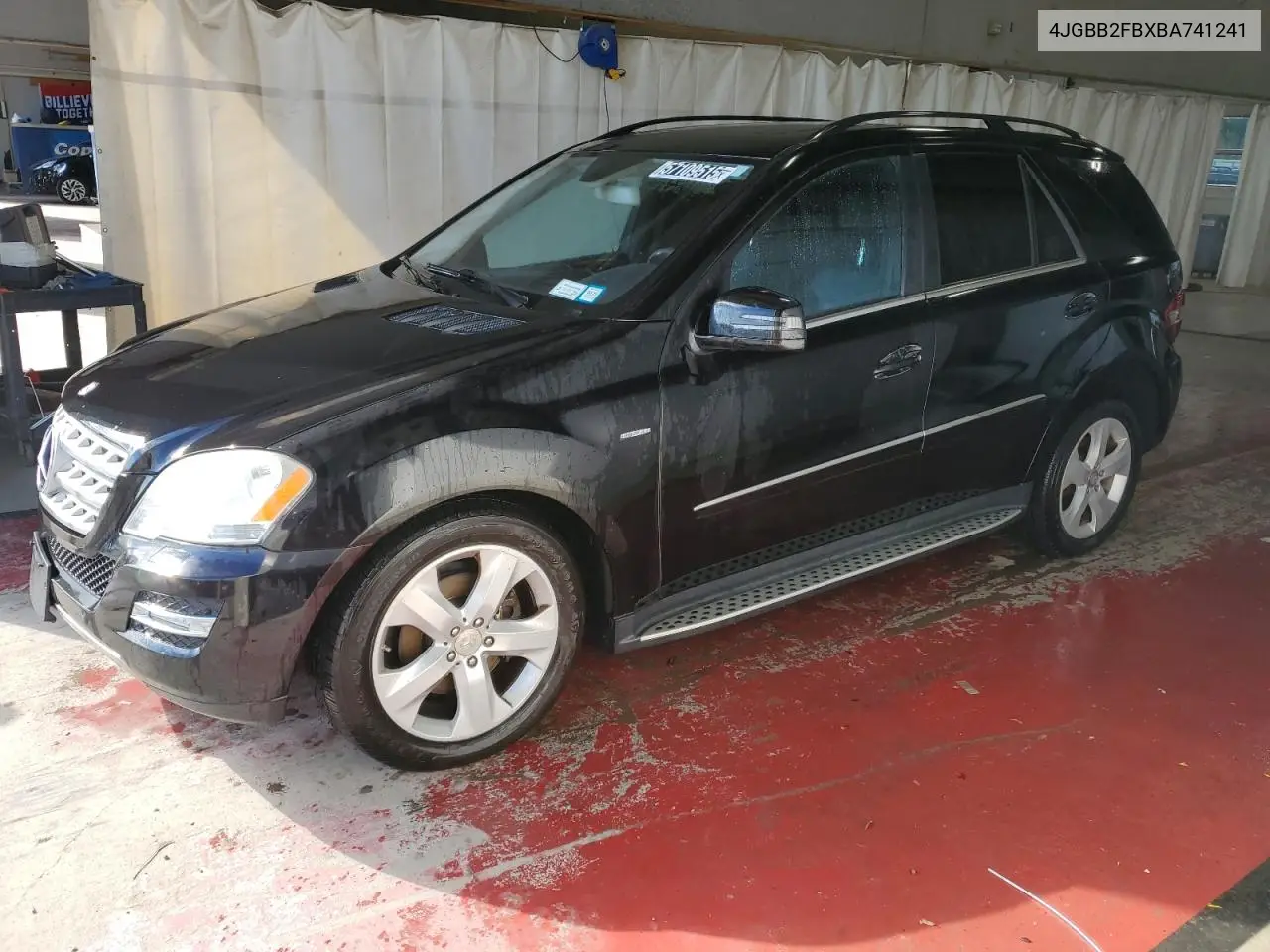 2011 Mercedes-Benz Ml 350 Bluetec VIN: 4JGBB2FBXBA741241 Lot: 57109515