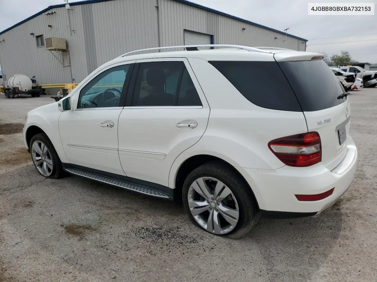 2011 Mercedes-Benz Ml 350 4Matic VIN: 4JGBB8GBXBA732153 Lot: 58837545