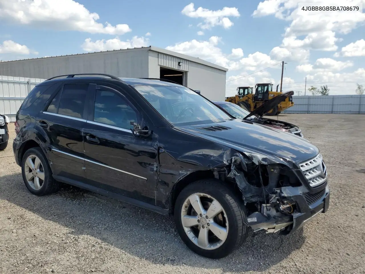 2011 Mercedes-Benz Ml 350 4Matic VIN: 4JGBB8GB5BA708679 Lot: 63273515