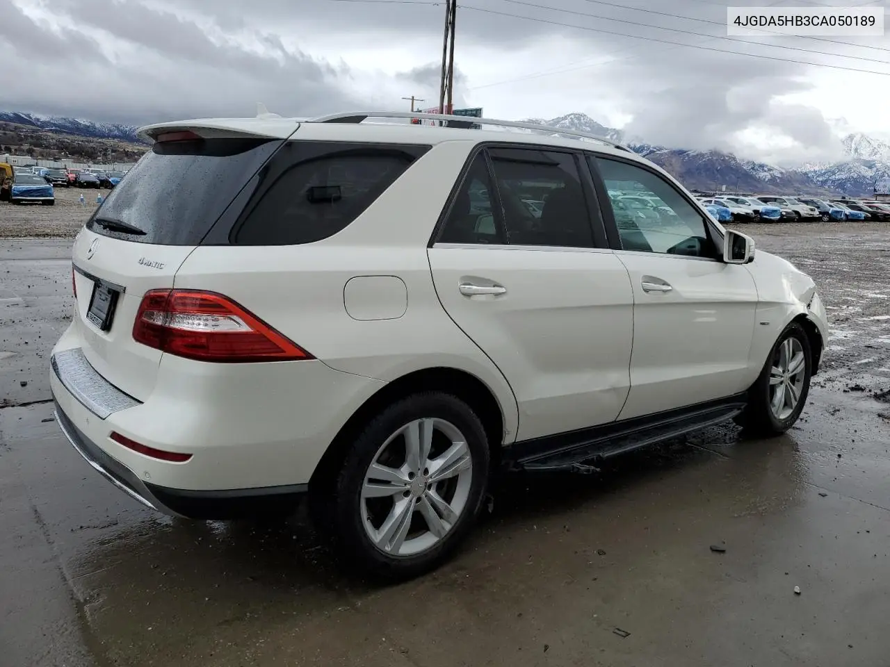 2012 Mercedes-Benz Ml 350 4Matic VIN: 4JGDA5HB3CA050189 Lot: 48262445