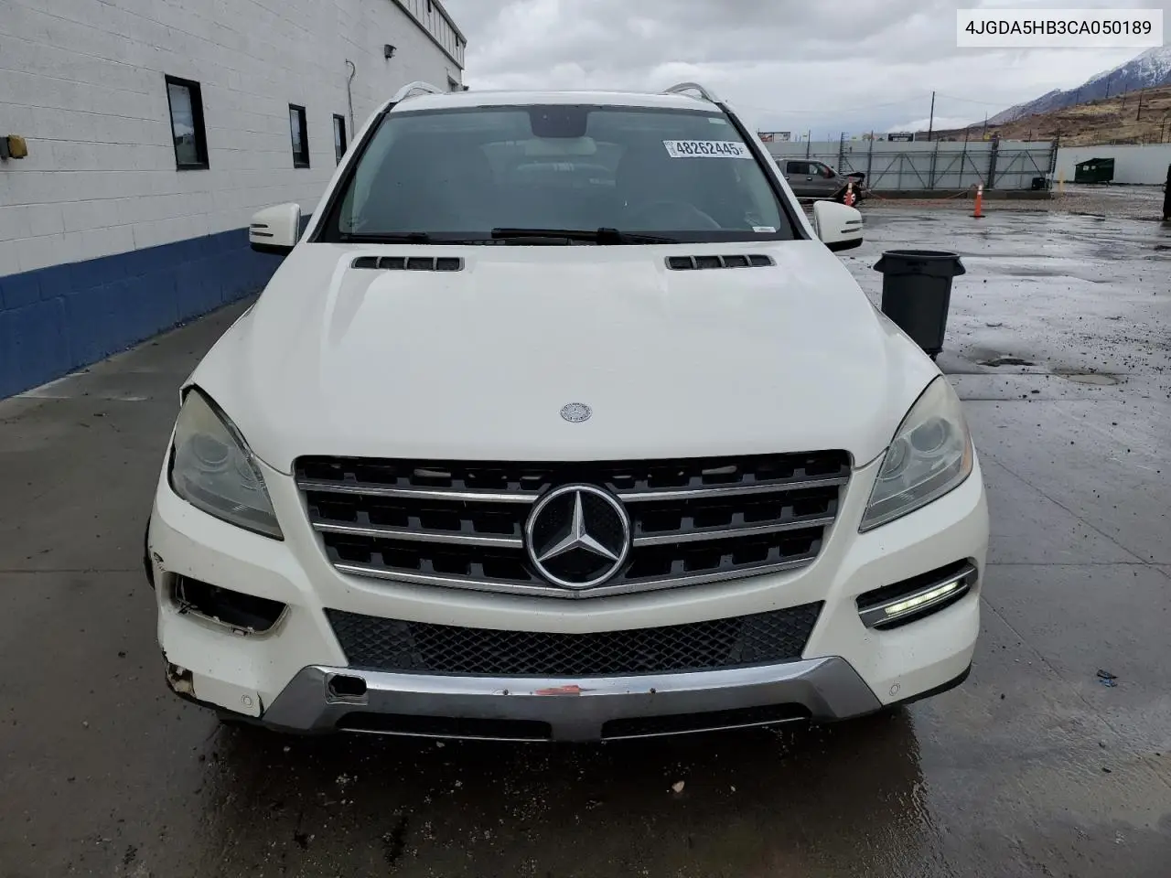 2012 Mercedes-Benz Ml 350 4Matic VIN: 4JGDA5HB3CA050189 Lot: 48262445