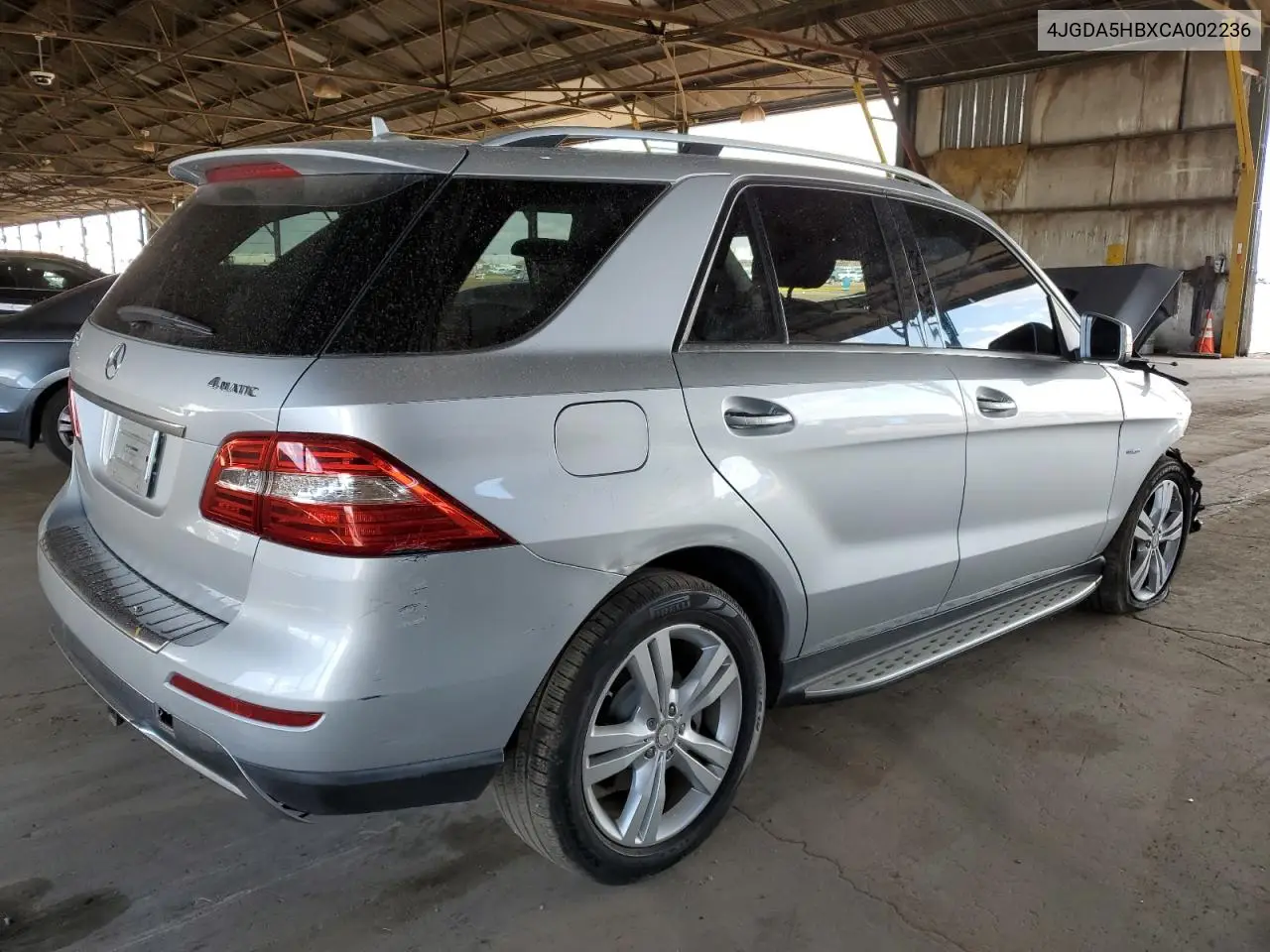 2012 Mercedes-Benz Ml 350 4Matic VIN: 4JGDA5HBXCA002236 Lot: 51997815