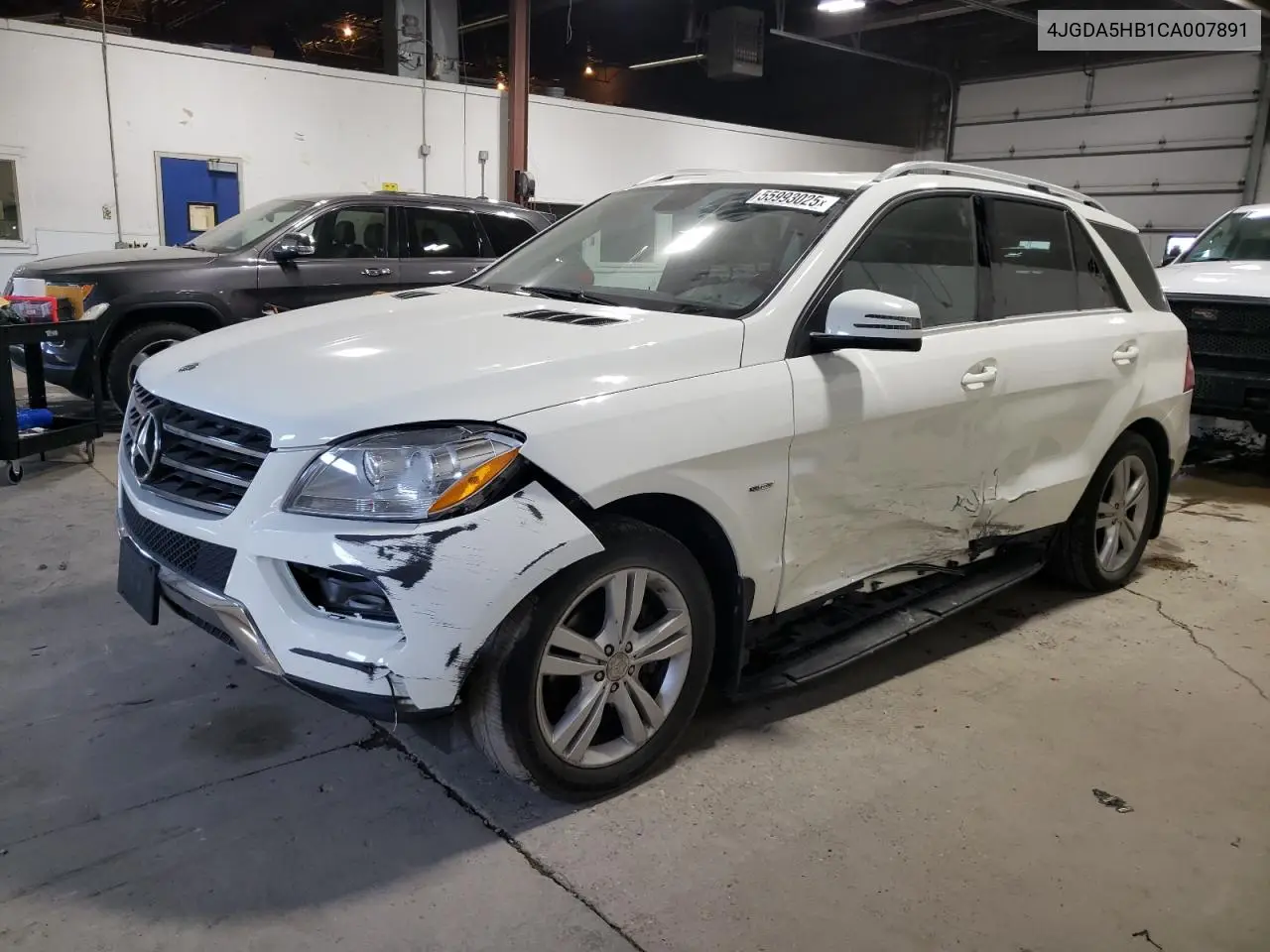 2012 Mercedes-Benz Ml 350 4Matic VIN: 4JGDA5HB1CA007891 Lot: 55993025