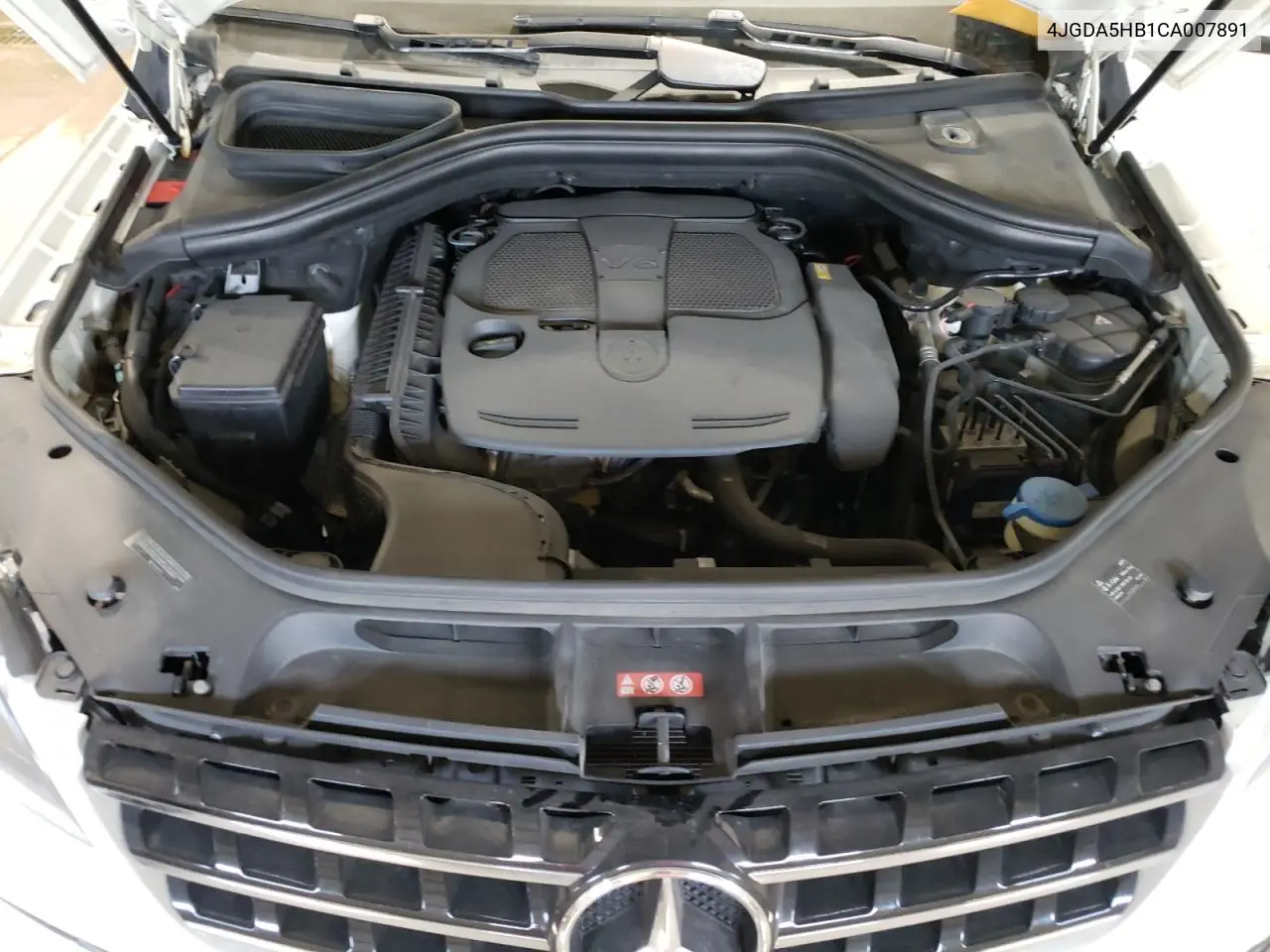 2012 Mercedes-Benz Ml 350 4Matic VIN: 4JGDA5HB1CA007891 Lot: 55993025