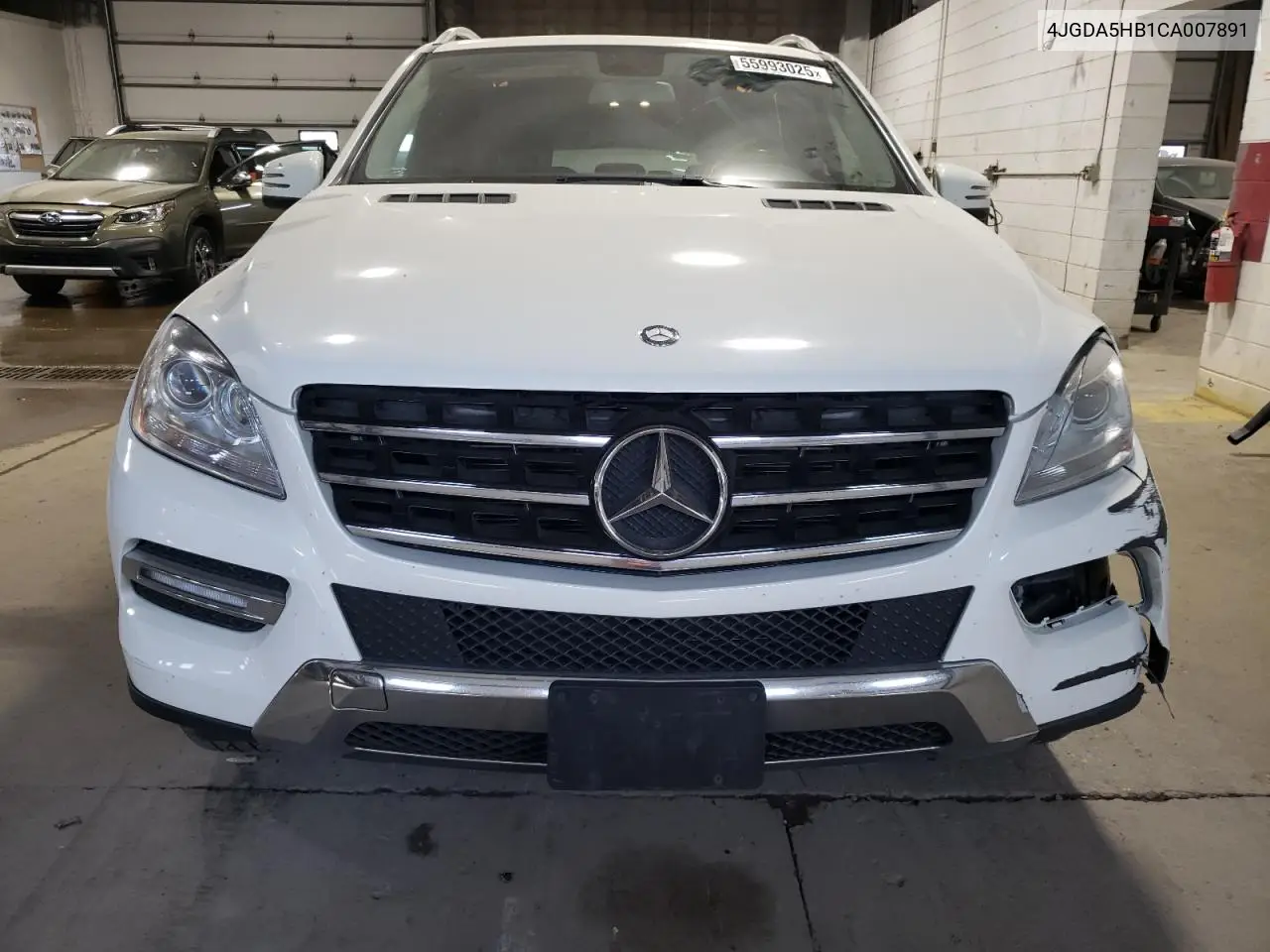 2012 Mercedes-Benz Ml 350 4Matic VIN: 4JGDA5HB1CA007891 Lot: 55993025