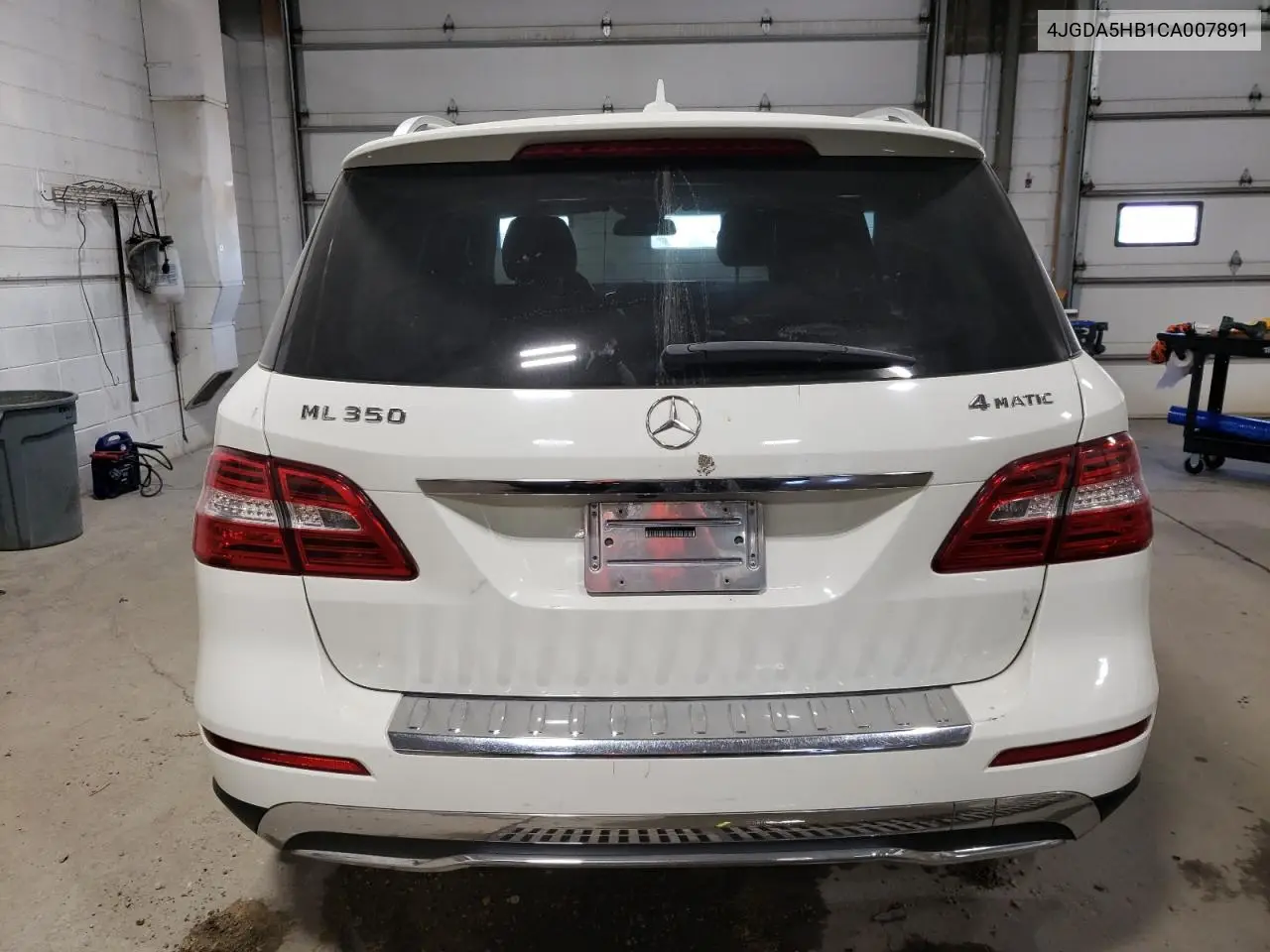 2012 Mercedes-Benz Ml 350 4Matic VIN: 4JGDA5HB1CA007891 Lot: 55993025