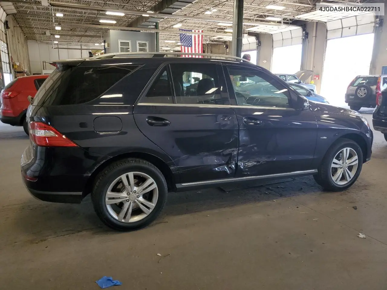 2012 Mercedes-Benz Ml 350 4Matic VIN: 4JGDA5HB4CA022711 Lot: 56495635