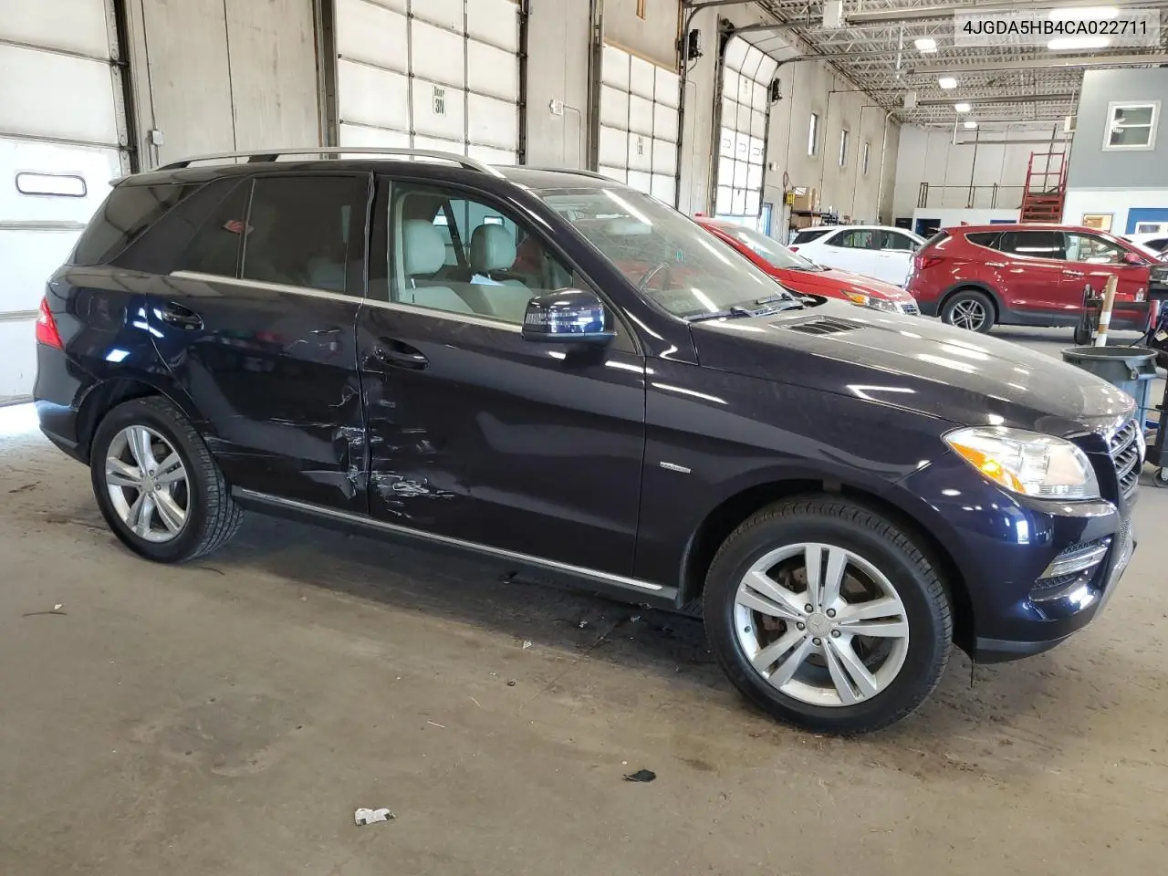 2012 Mercedes-Benz Ml 350 4Matic VIN: 4JGDA5HB4CA022711 Lot: 56495635