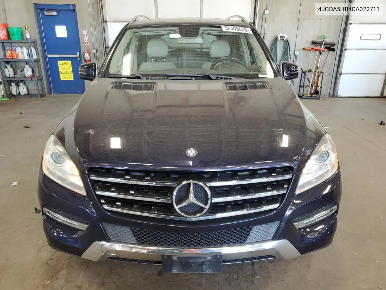 2012 Mercedes-Benz Ml 350 4Matic VIN: 4JGDA5HB4CA022711 Lot: 56495635