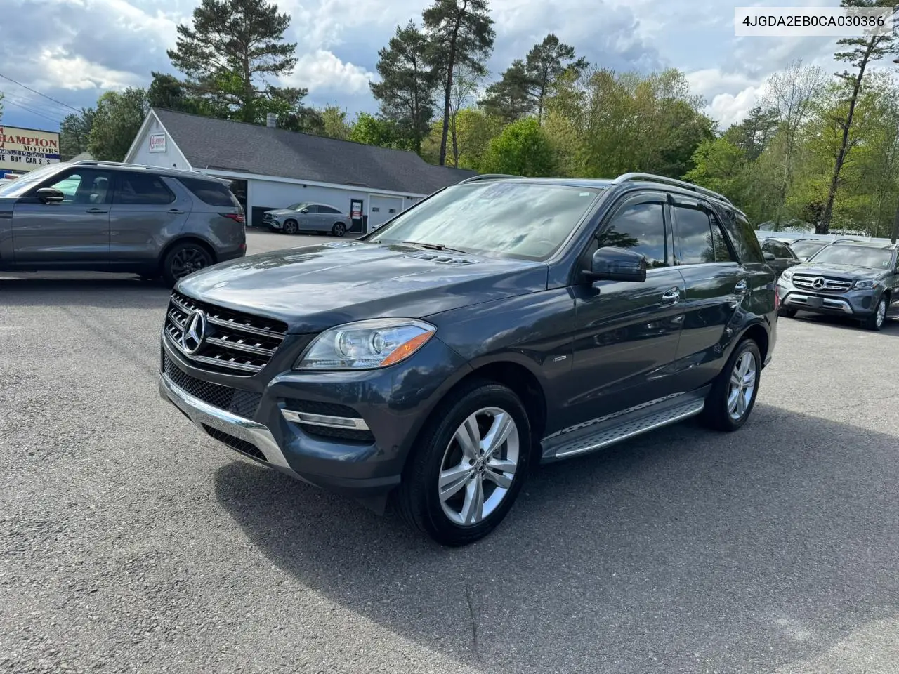 2012 Mercedes-Benz Ml 350 Bluetec VIN: 4JGDA2EB0CA030386 Lot: 56890935