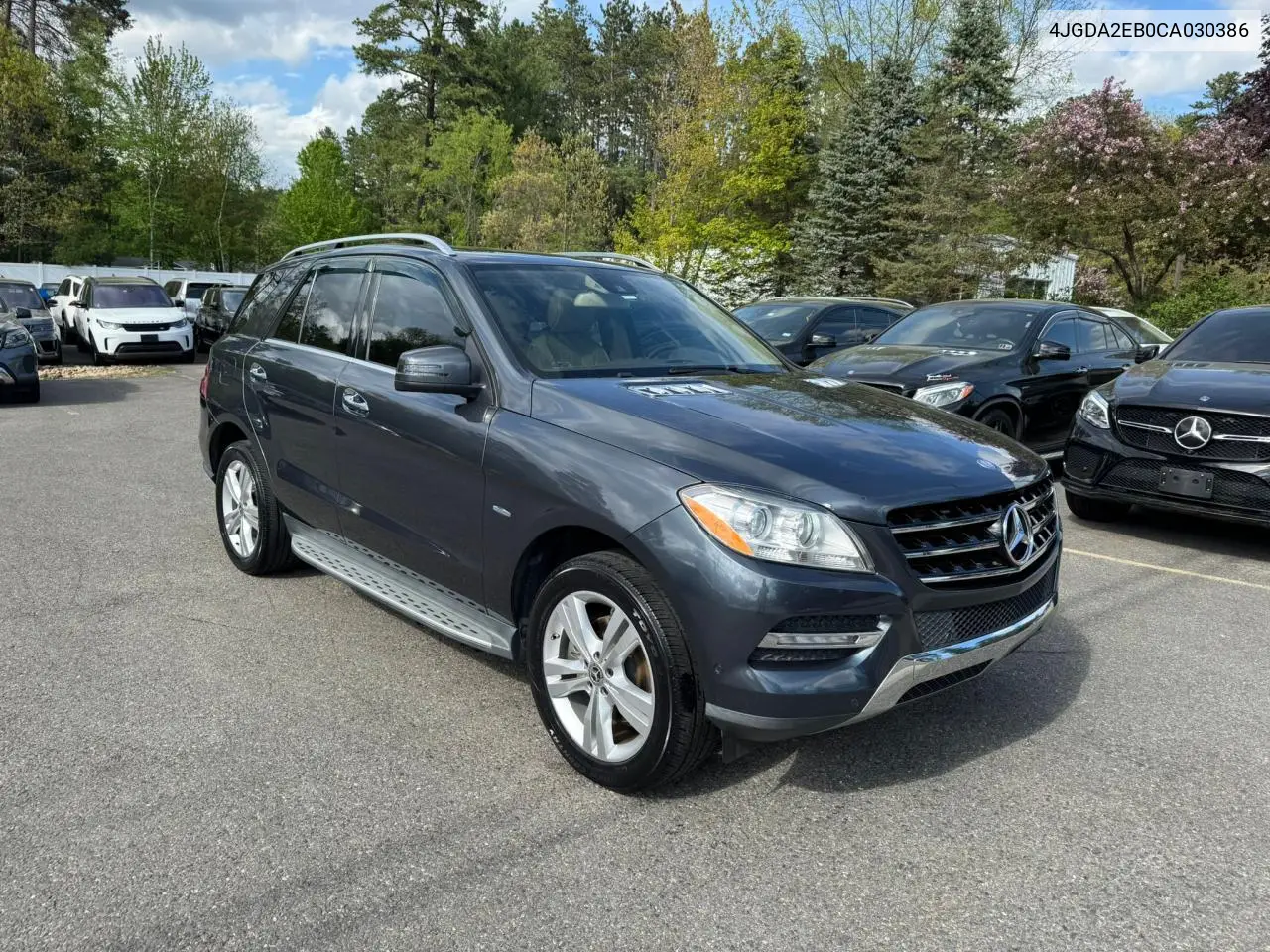 2012 Mercedes-Benz Ml 350 Bluetec VIN: 4JGDA2EB0CA030386 Lot: 56890935