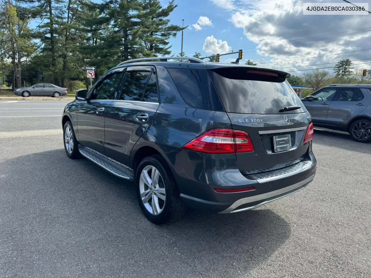 2012 Mercedes-Benz Ml 350 Bluetec VIN: 4JGDA2EB0CA030386 Lot: 56890935