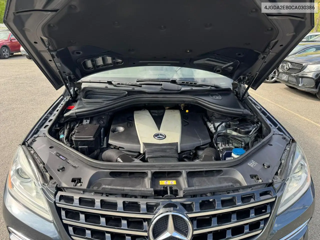 2012 Mercedes-Benz Ml 350 Bluetec VIN: 4JGDA2EB0CA030386 Lot: 56890935