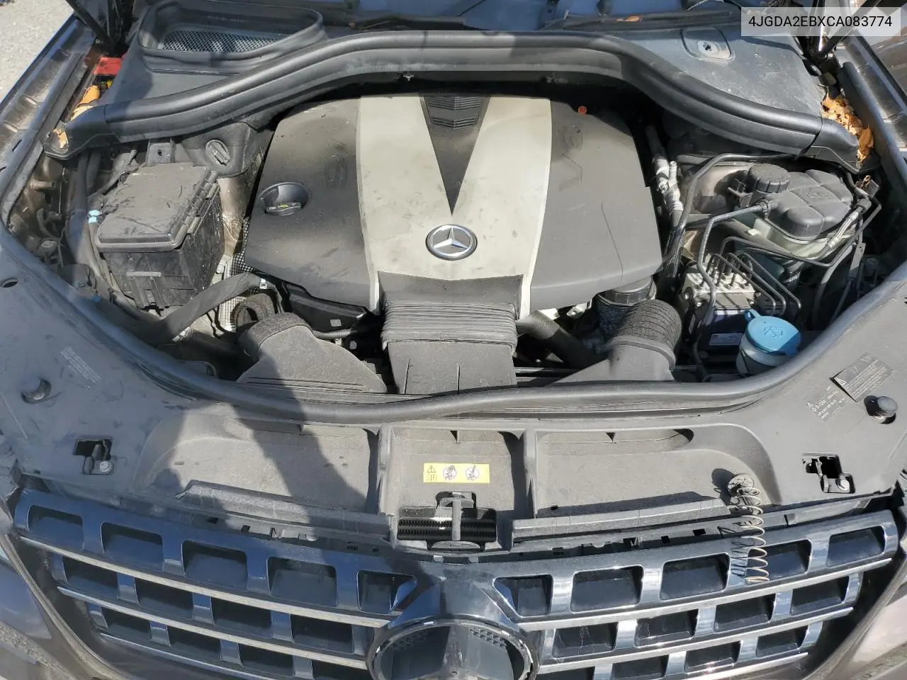 2012 Mercedes-Benz Ml 350 Bluetec VIN: 4JGDA2EBXCA083774 Lot: 57071375