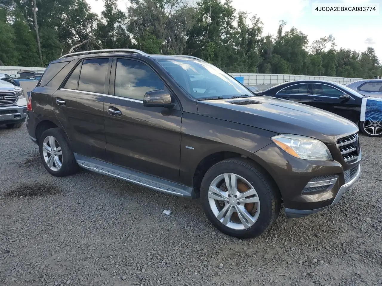 2012 Mercedes-Benz Ml 350 Bluetec VIN: 4JGDA2EBXCA083774 Lot: 57071375