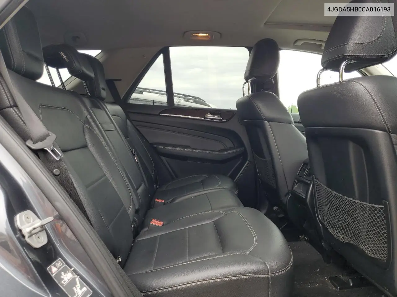 2012 Mercedes-Benz Ml 350 4Matic VIN: 4JGDA5HB0CA016193 Lot: 61648455