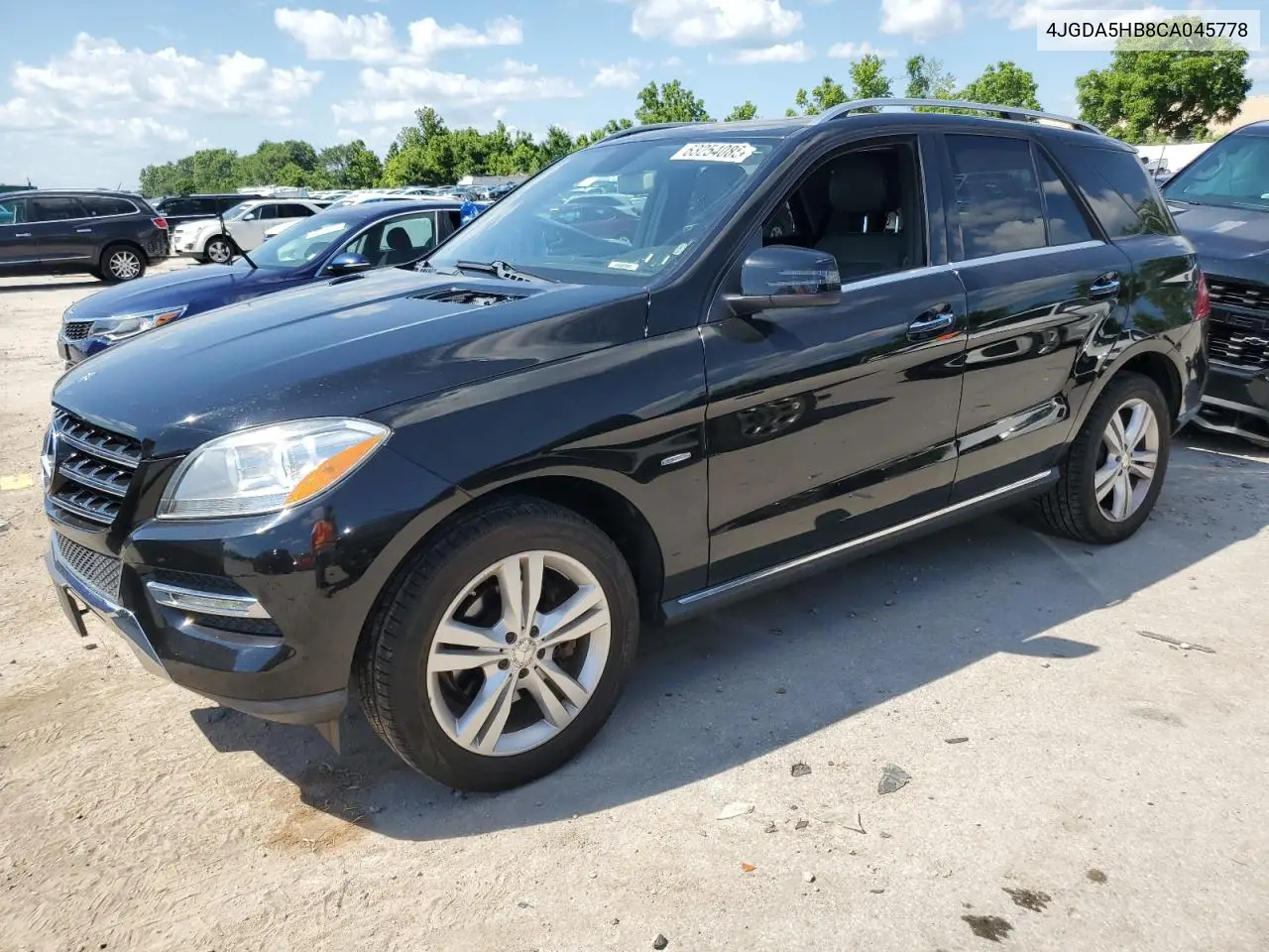 2012 Mercedes-Benz Ml 350 4Matic VIN: 4JGDA5HB8CA045778 Lot: 63254085