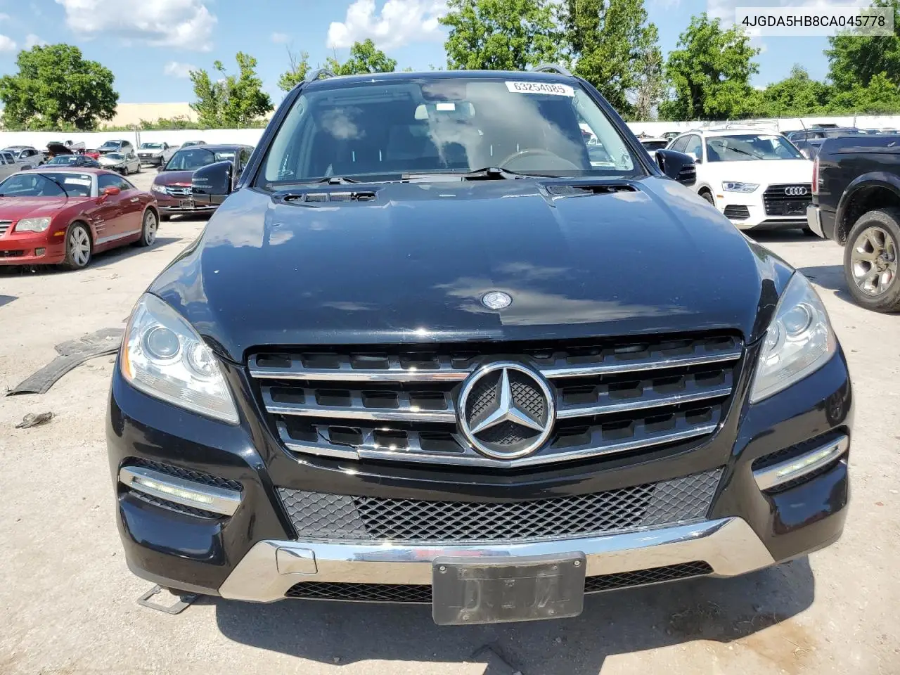 2012 Mercedes-Benz Ml 350 4Matic VIN: 4JGDA5HB8CA045778 Lot: 63254085