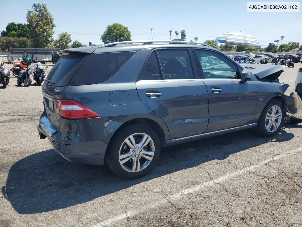 2012 Mercedes-Benz Ml 350 4Matic VIN: 4JGDA5HB3CA021162 Lot: 63347105