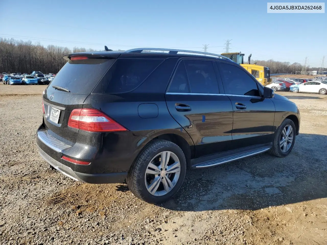 2013 Mercedes-Benz Ml 350 VIN: 4JGDA5JBXDA262468 Lot: 46352565