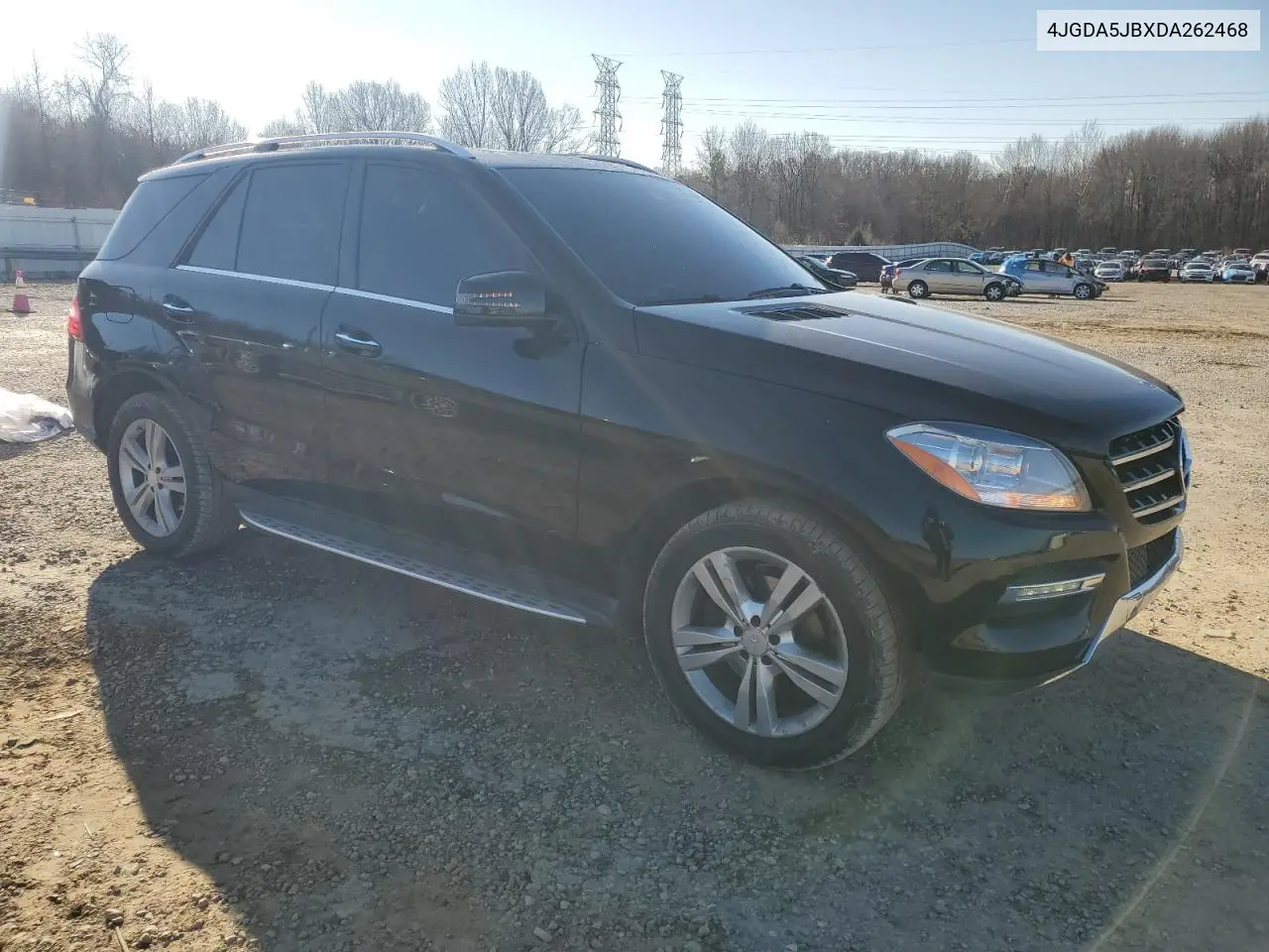 2013 Mercedes-Benz Ml 350 VIN: 4JGDA5JBXDA262468 Lot: 46352565