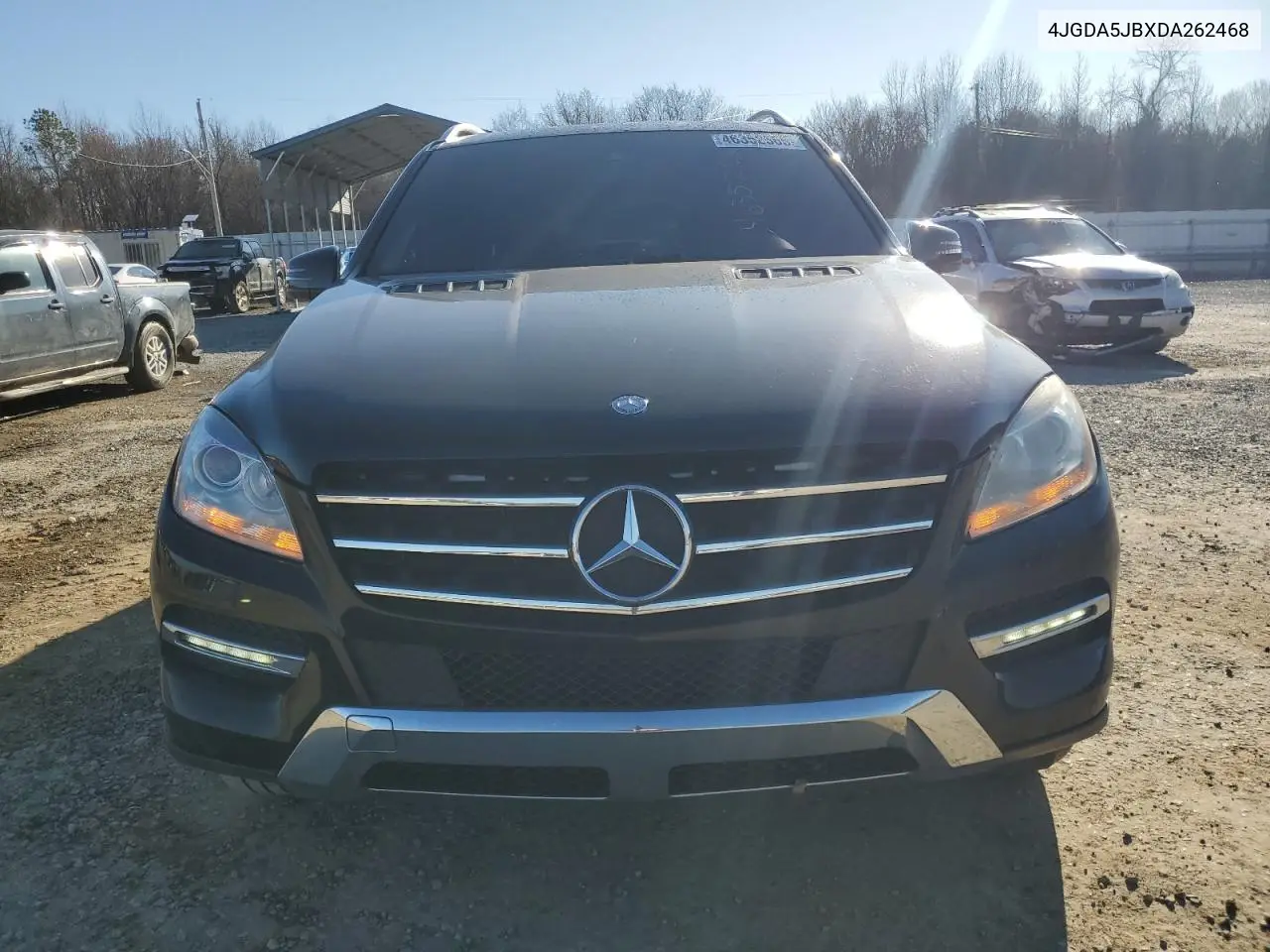 2013 Mercedes-Benz Ml 350 VIN: 4JGDA5JBXDA262468 Lot: 46352565