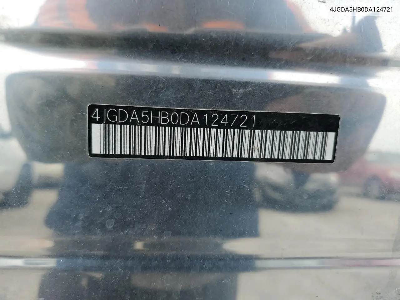 2013 Mercedes-Benz Ml 350 4Matic VIN: 4JGDA5HB0DA124721 Lot: 50834924
