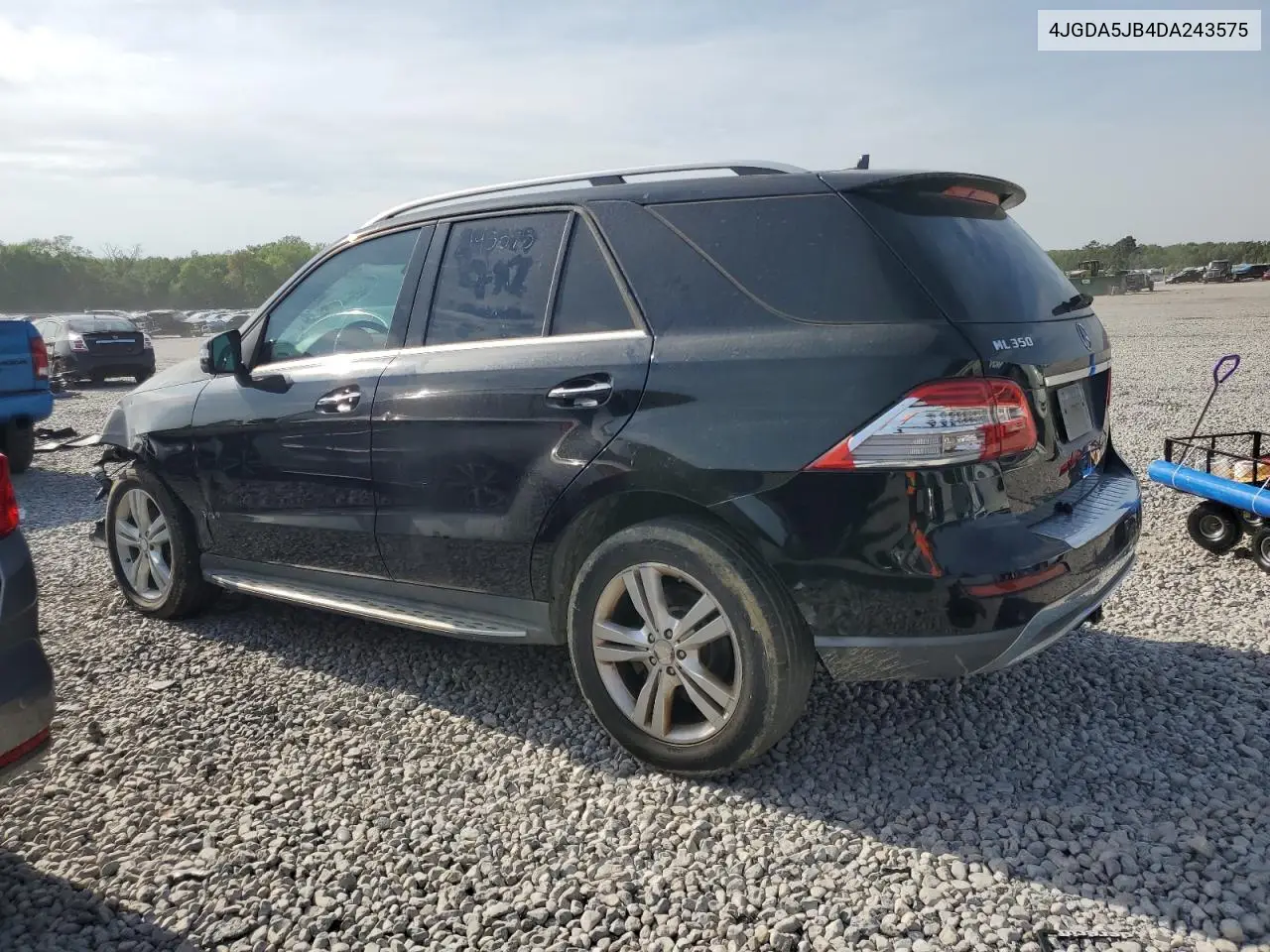 2013 Mercedes-Benz Ml 350 VIN: 4JGDA5JB4DA243575 Lot: 53873255